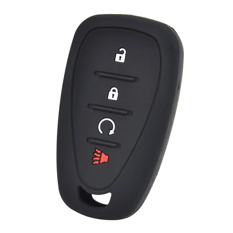

Силиконовый чехол для дистанционного ключа AX, 4 кнопки, для Chevrolet, Camaro, Cruze, Malibu, Sonic Impala Volt 2016-2018