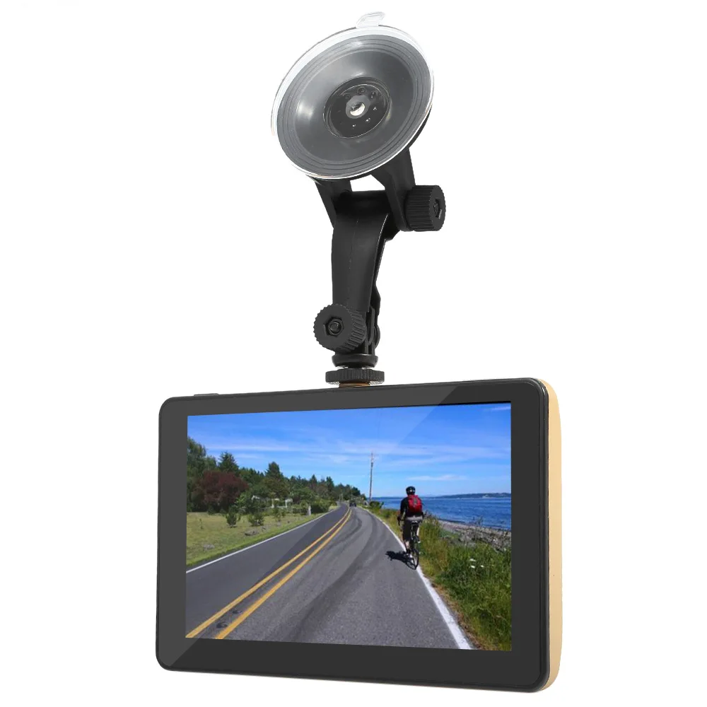 7 дюймов Android 4 автомобильный планшет gps 170 градусов 1080 P DVR рекордер WiFi/fm передатчик