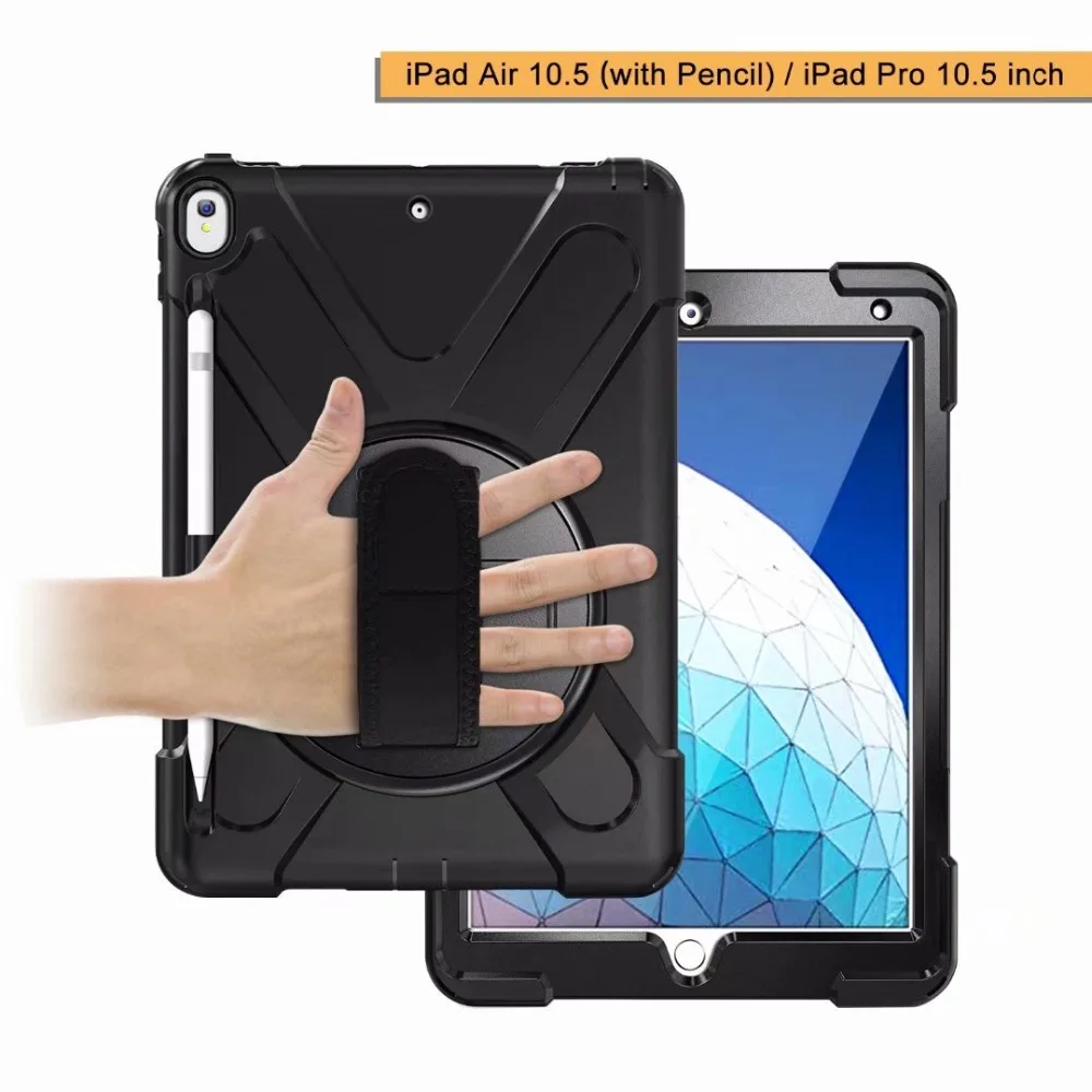 Чехол для планшета iPad Air 10 5 силиконовый защитный чехол на 360 градусов Apple Pro
