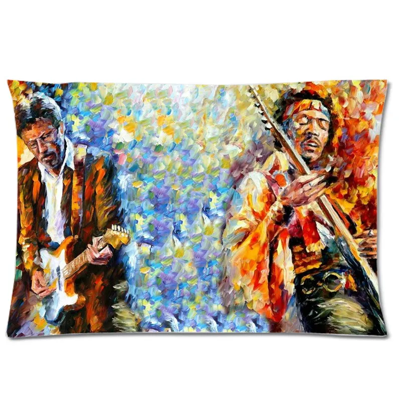 Эрик Патрик Клэптон двухсторонняя подушка с принтом чехол Прямоугольная