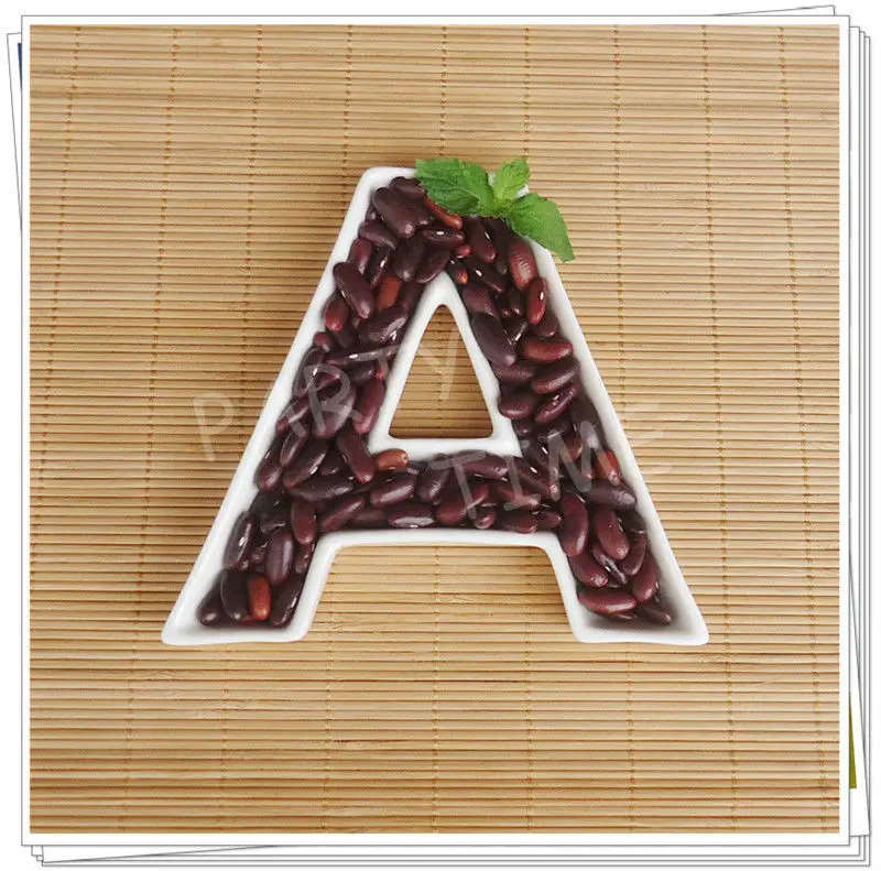 Белая керамическая посуда с буквами блюда вечерние ринки и свадьбы Самые