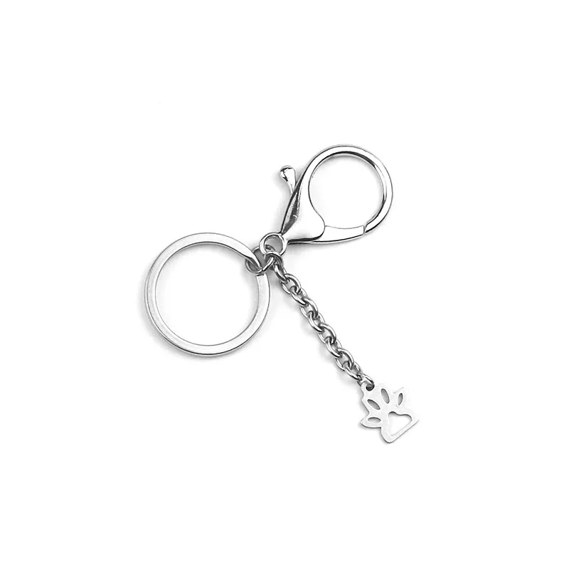 New Simple stainless steel Charm Key chain Lock shape Pendant For Men Women Car Bag Belt Trinkets Jewelry | Украшения и