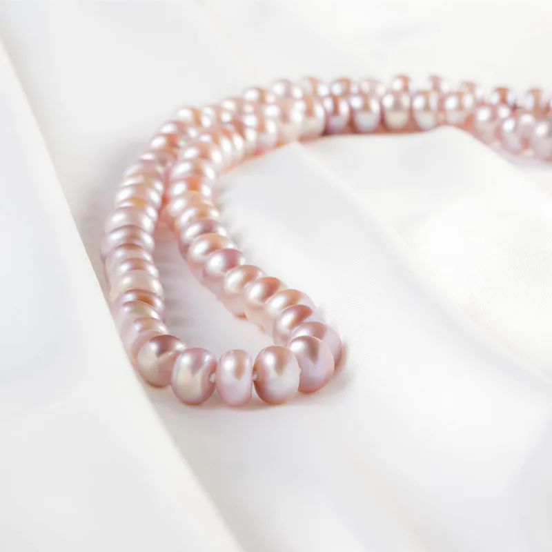 Женское Ожерелье с пресноводным жемчугом NYMPH колье чокер натуральным 9 10 мм