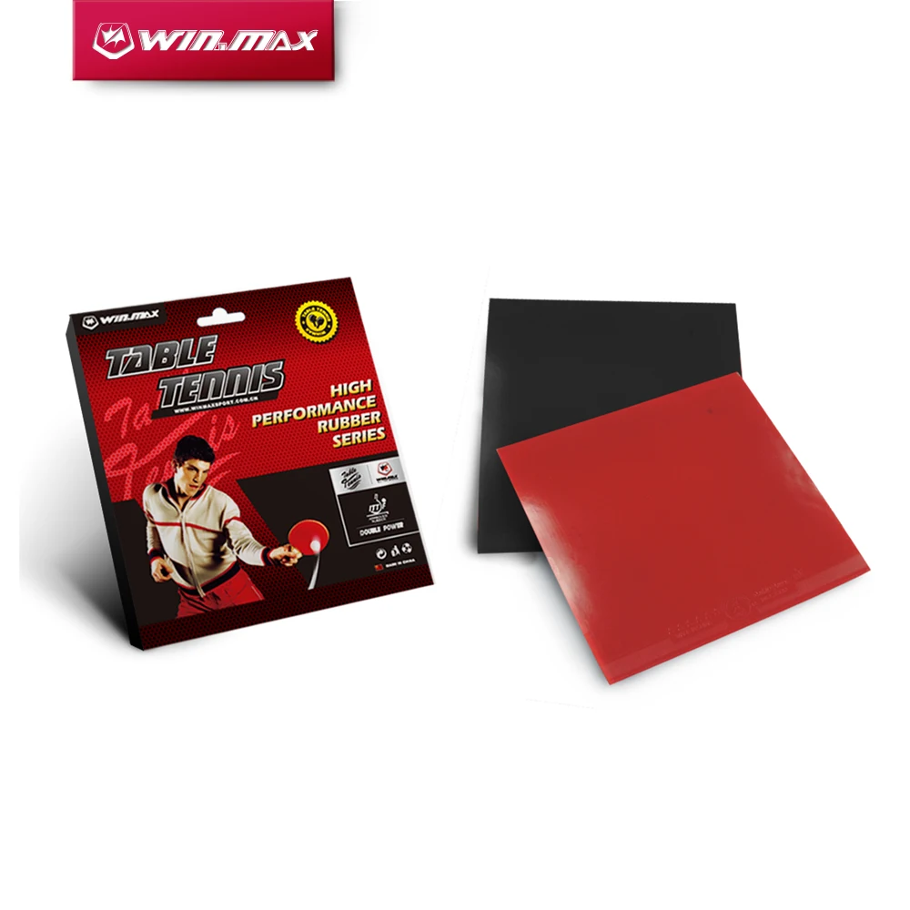 

Winmax Duarable Red or Black 4mm Thick Table Tennis Racket Rubber