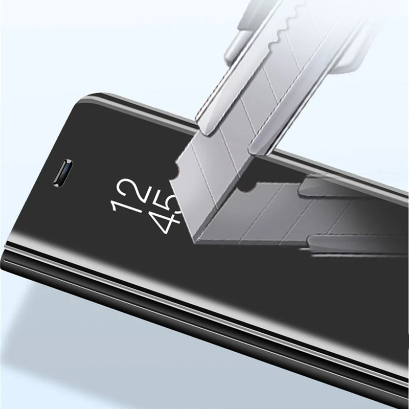 Прозрачный чехол-книжка из поликарбоната для телефона Xiaomi 5C F1 Max Mix 2 3 5X6X9 8 SE Lite Redmi Note 6 7 5 Pro 5 Plus S2 Go