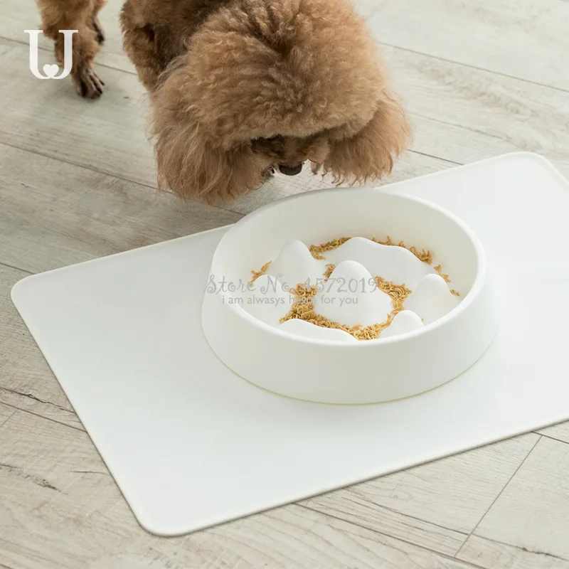 Миска для домашних питомцев умный дом миска медленного питания с золотой шерстью