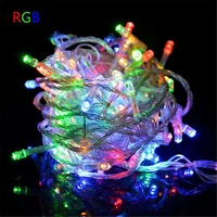 led christmas light string holiday light 10m 20m 30m 50m 100m with remote controller christmas decoration for home holiday party