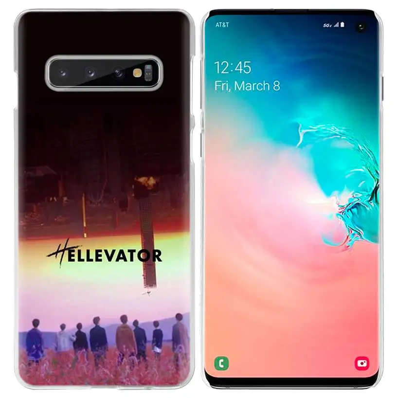Чехол для samsung Galaxy S10, 5G, S10e, S9, S8, M30, M20, M10, J4, J6 Plus, J8,, Note 8, 9, прозрачный жесткий чехол для телефона из поликарбоната, Новинка