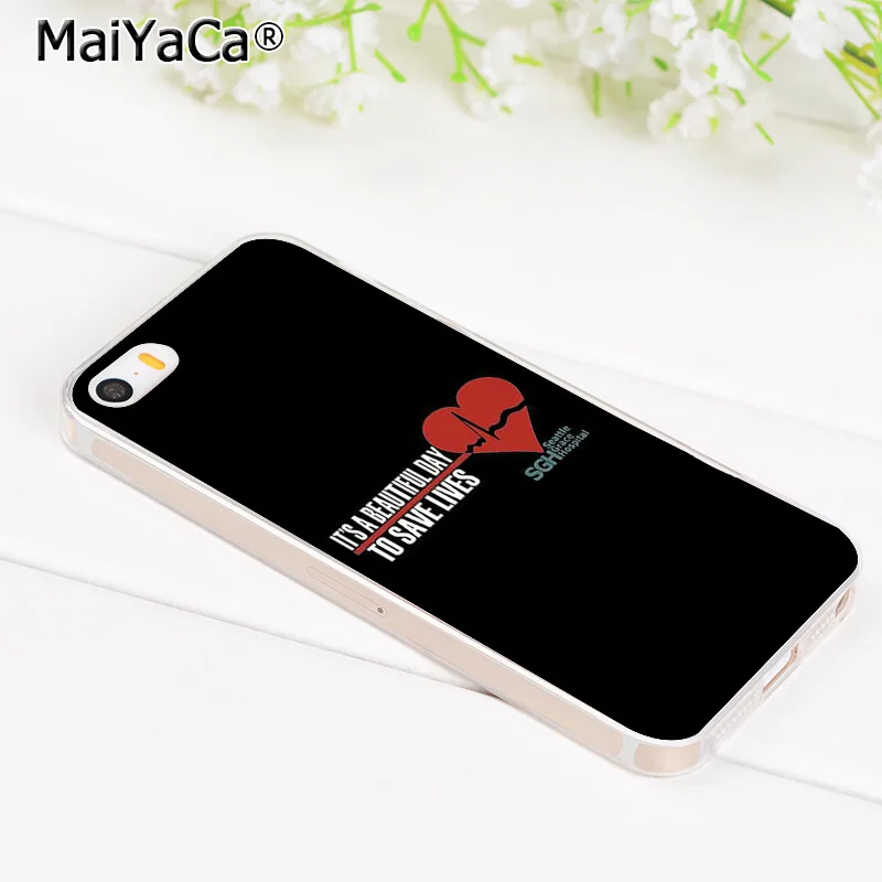 MaiYaCa милые гревые цитаты супер прозрачные мягкие чехлы для телефонов iPhone 8 7 6 6S Plus X