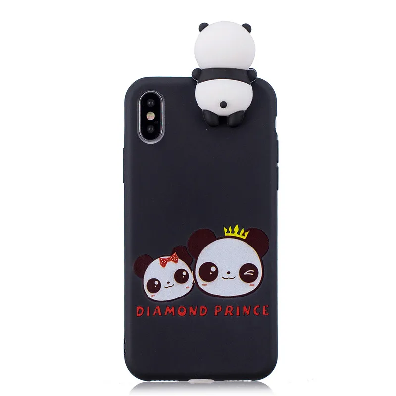 C Мягкий ТПУ чехол для телефона для Coque Xiaomi Red Note 5 6 Red 6A 7 GO Note 7 6 Pro Чехол панда Единорог сова мультфильм кукла игрушки Etui Funda - Цвет: C