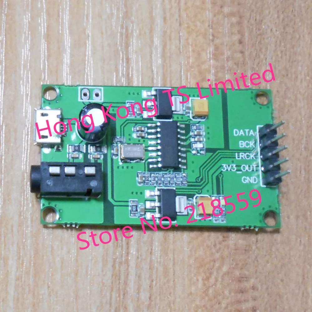 ES9023P I2S IIS стерео цифровым аудио вход DAC декодер доска к разъему USB аналоговый