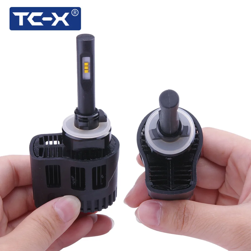 TC-X светодиодные лампочки комплект для автомобиля фары противотуманные Light 880 H27