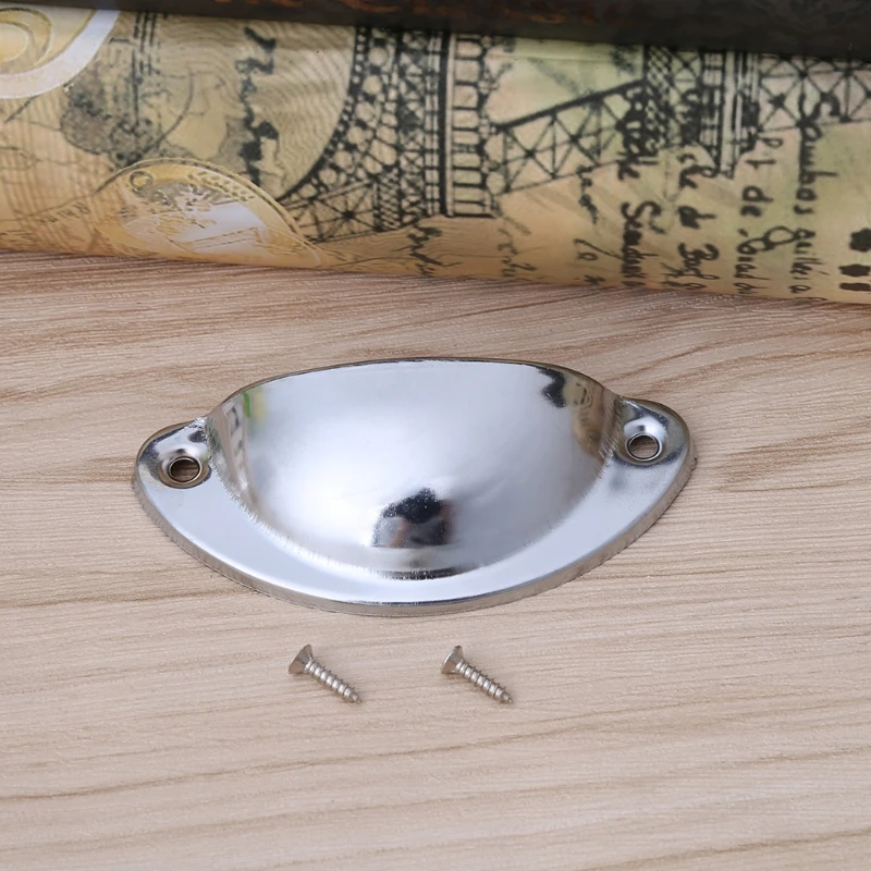 Винтажные ручки и для шкафа дверные ящика антикварные ракушки мебели|Ручки