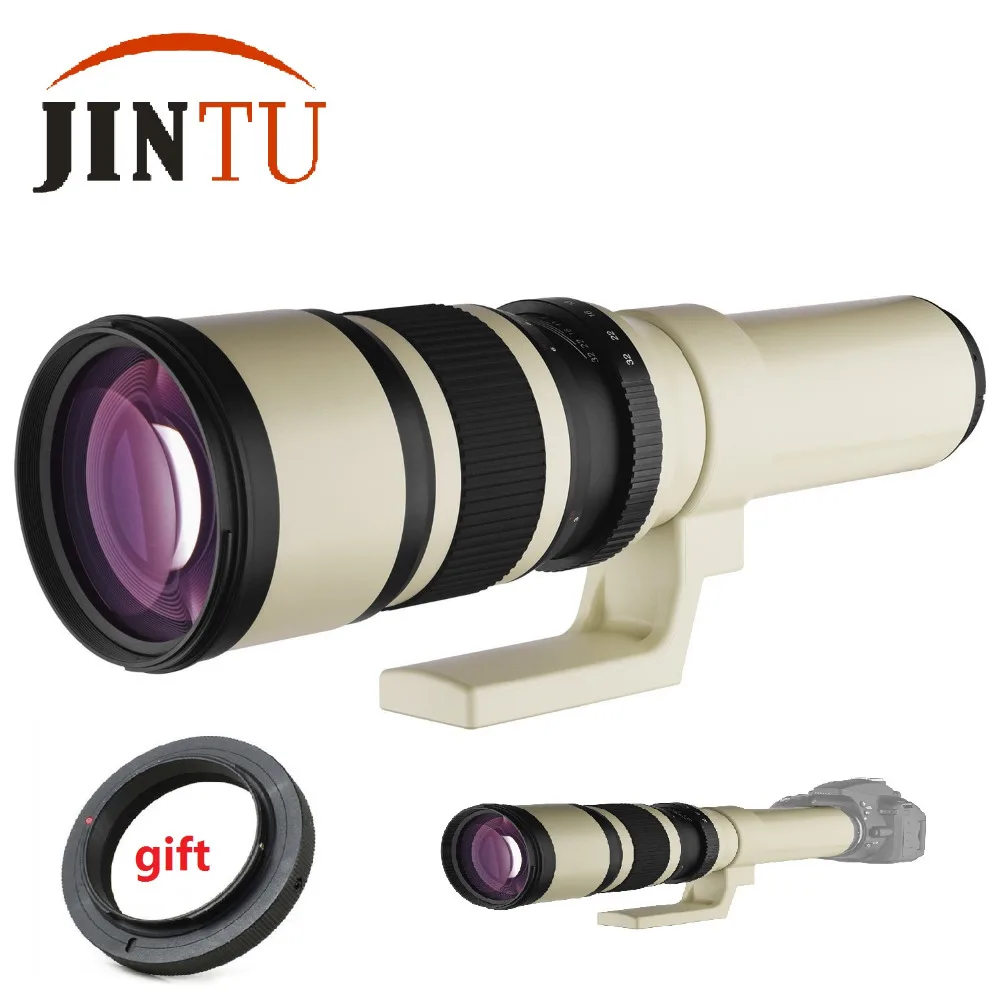 JINTU Новый 500 мм f/6 3 телеобъектив фиксированный/основной объектив камеры + сумка