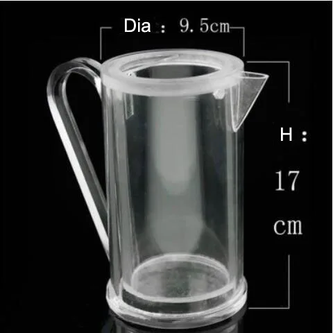 

Large Vanishing Milk Pitcher Milk Disappearing Magic Tricks Stage Magia Liquid Magie Mentalism Illusion Gimmick Props Magicians