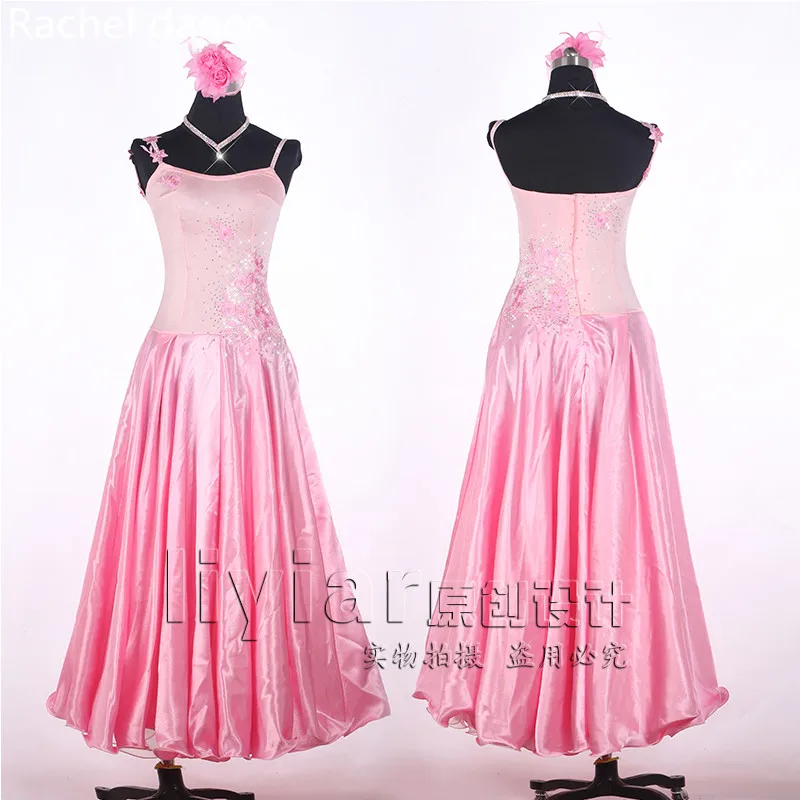 Новинка 2017 стандартное бальное платье для женщин и девочек стиль плеча бахрома