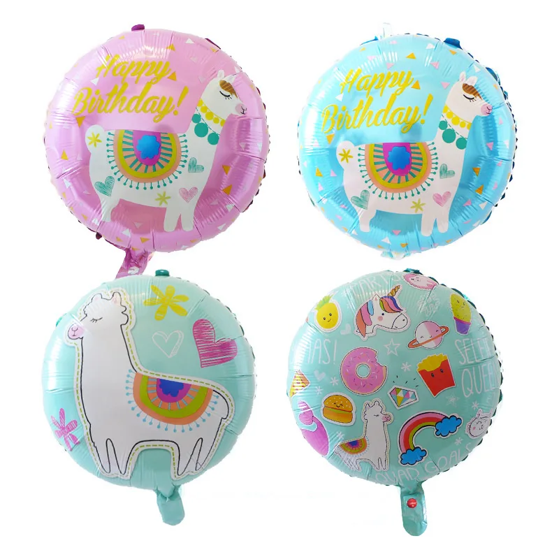 1 шт. 45*62 см новые воздушные шары из фольги ламы мультфильма Альпака для мальчиков