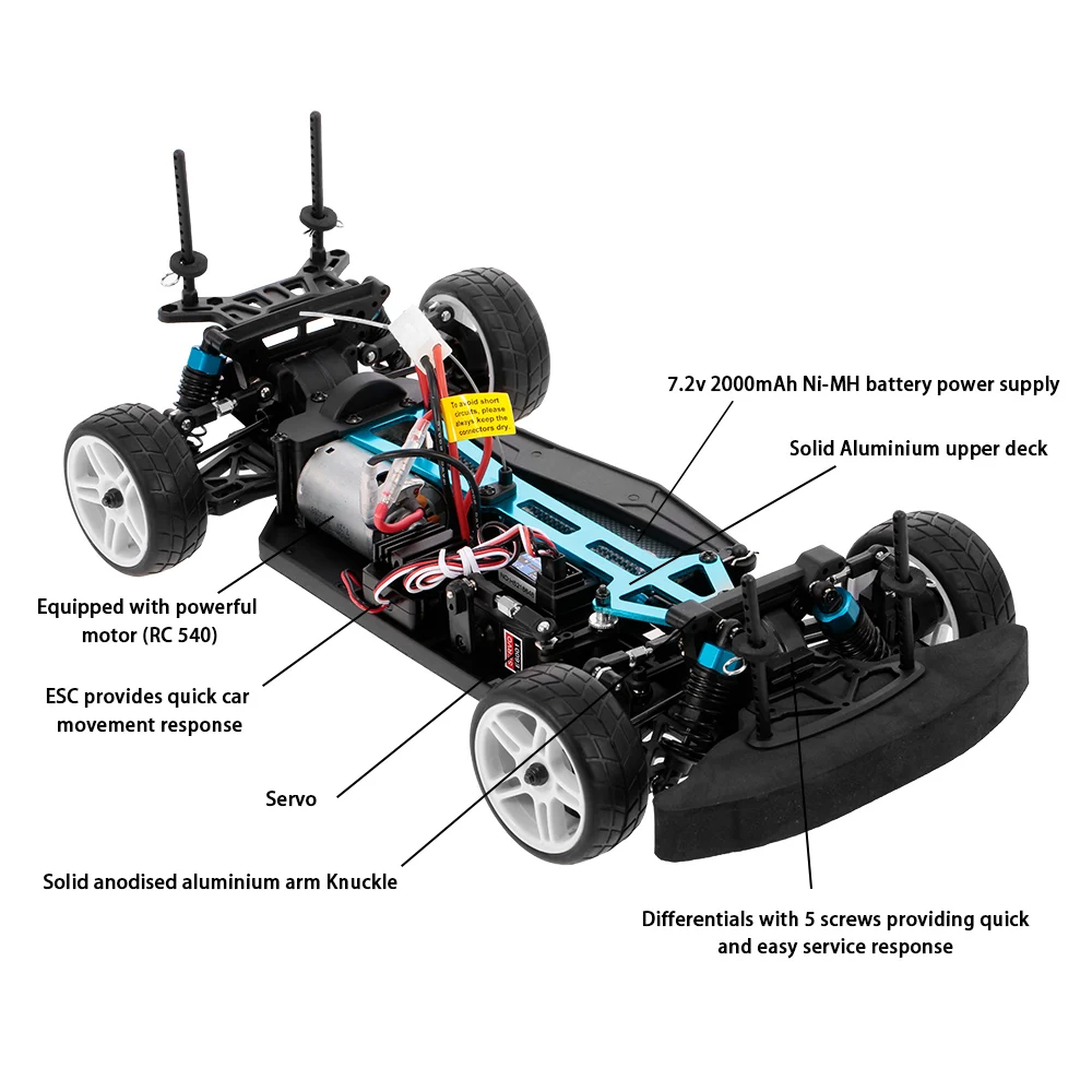 94103 Радиоуправляемый автомобиль 4WD 1/10 2 4 ГГц 30 40 км/ч электрические автомобили на