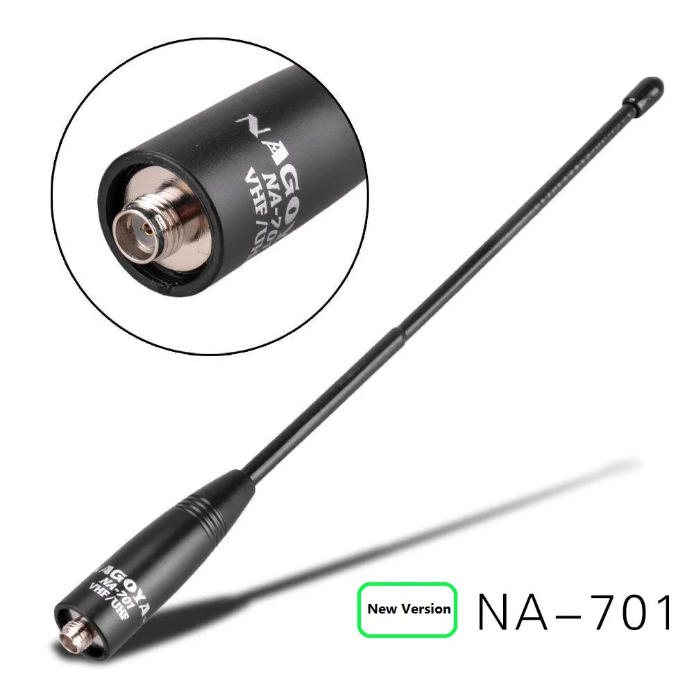 2 шт., NAGOYA NA-701 женский двухдиапазонная антенна для UV-5R UV-82 uv9R HYT Baofeng PX-777 PX-888 TG-UV2 иди и болтай Walkie Talkie