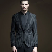 high quality one button groomsmen shawl lapel groom tuxedos men suits weddingprom best man blazer jacketpantstie a68