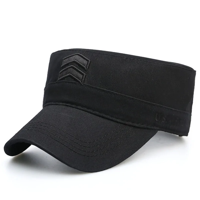 BLACK Мужские шапки и кепки, старинный Gorras Para Hombre, армейский Покемон K-Pop Casquette Gravity Фолз, Мужская черная бейсболка, новинка - Цвет: BLACK
