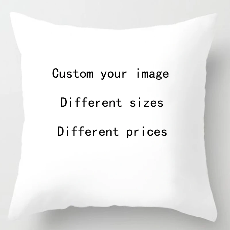 Пользовательские изображения наволочка чехол s двусторонняя печать на заказ