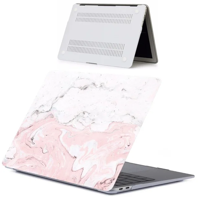DLS-17 Популярный чехол для ноутбука с мраморным узором для Apple Macbook Pro retina Air 11 12 13 15, для Mac new Air/pro 13 дюймов A1932 A1708 - Цвет: DLS-17