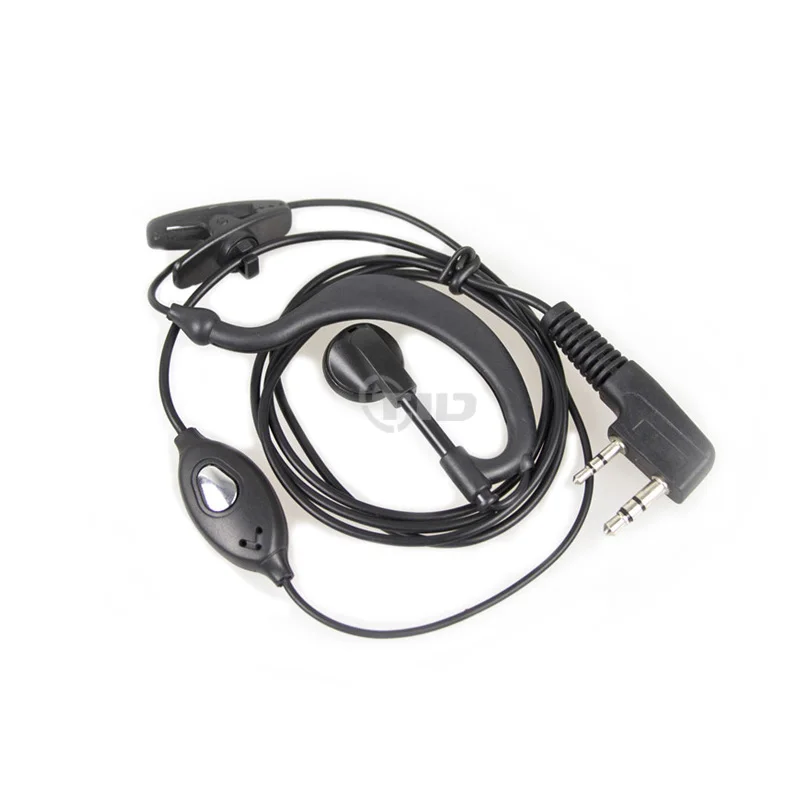 Walkie Talkie MIC Speaker 2Pin PTT гарнитура для Baofeng UV 5R baofeng 888s 777s 666s Retevis H 777 TD V2 аксессуары