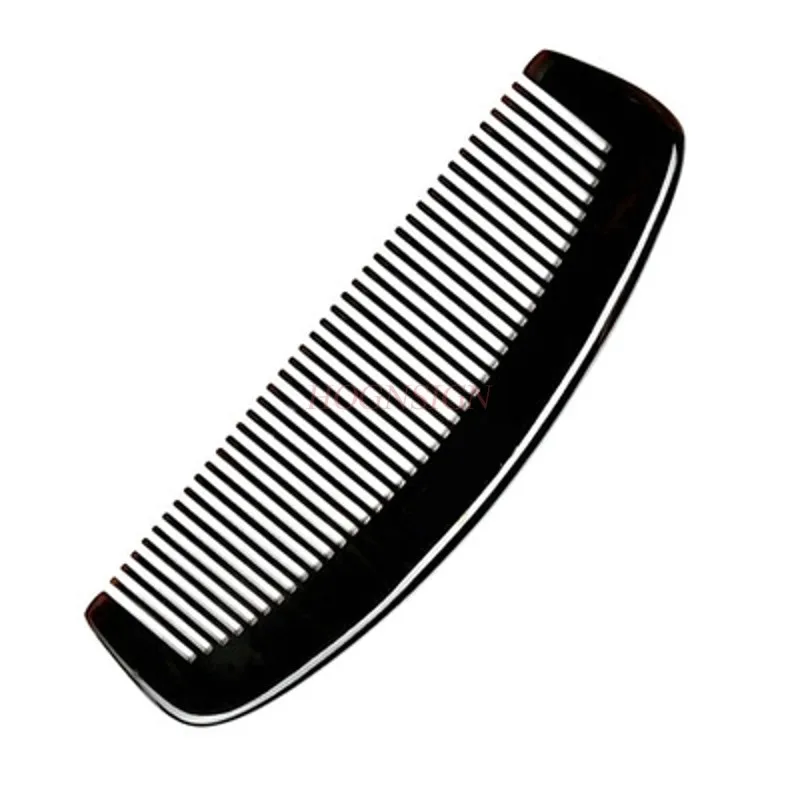 Smooth And Mellow Comb Comfort Promote Hair Massage Combs Full-tooth Natural Black Buffalo Hairbrush Hairdressing Supplies Sale