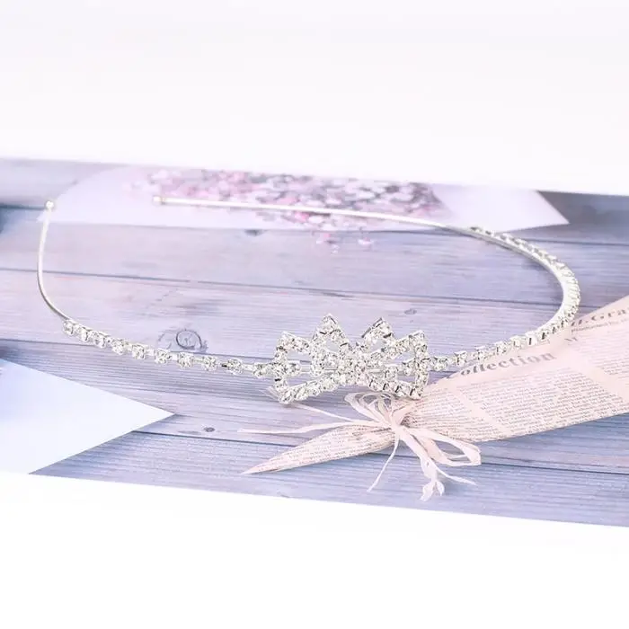1 шт. короны для девочек Tiaras Выпускной День рождения свадебные диадемы Принцесса Корона TT@ 88