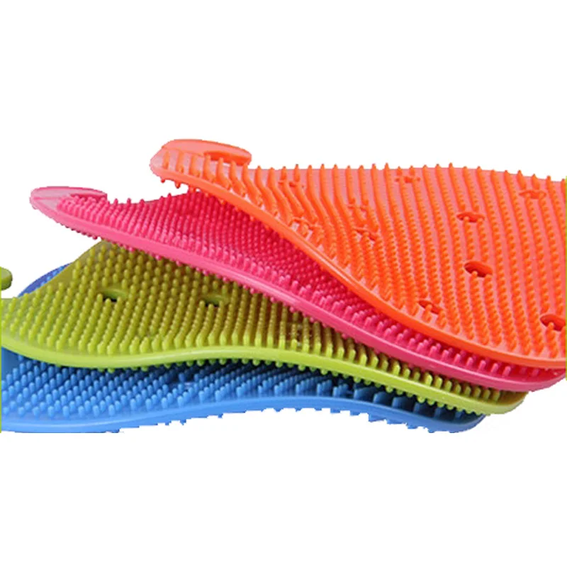 

HOONAO 5pcs/set Multi Colour Vegetable Cleaning Brush Silicone Fruits Easy Cleaning Tool Multi-functional Kitchen Accessories
