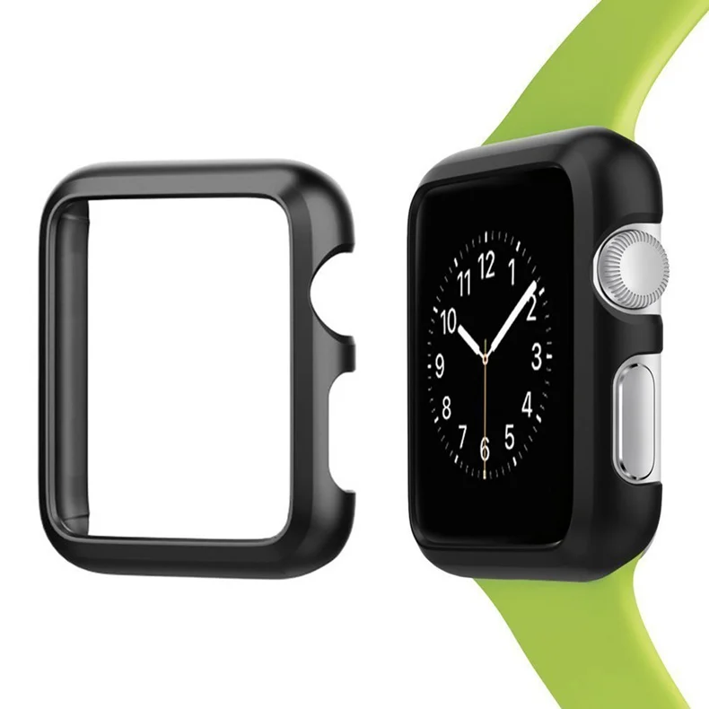 Чехол для Apple watch чехол Apple watch 5 4 Чехол 44 мм 40 мм iWatch 42 мм 38 мм серия 3 2 1 Алюминиевый защитный бампер аксессуары 38
