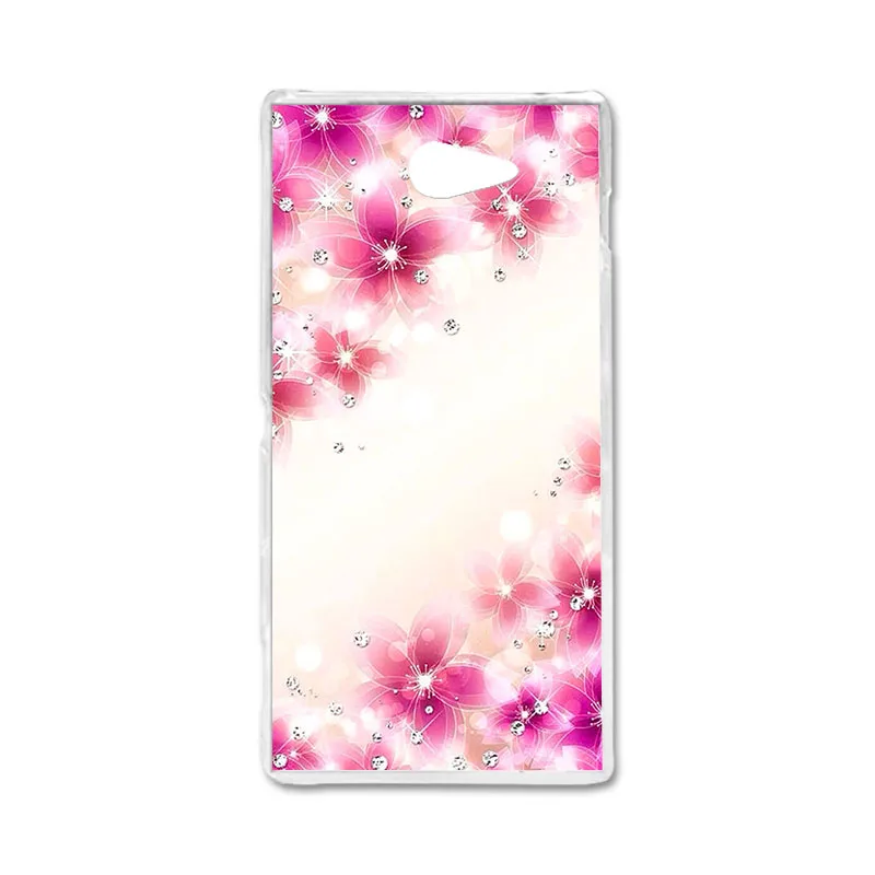 Силиконовый чехол для телефона, чехол для sony Xperia M2 D2302 S50H D2303 D2305 D2306, двойной чехол из ТПУ с милыми животными - Цвет: Q099