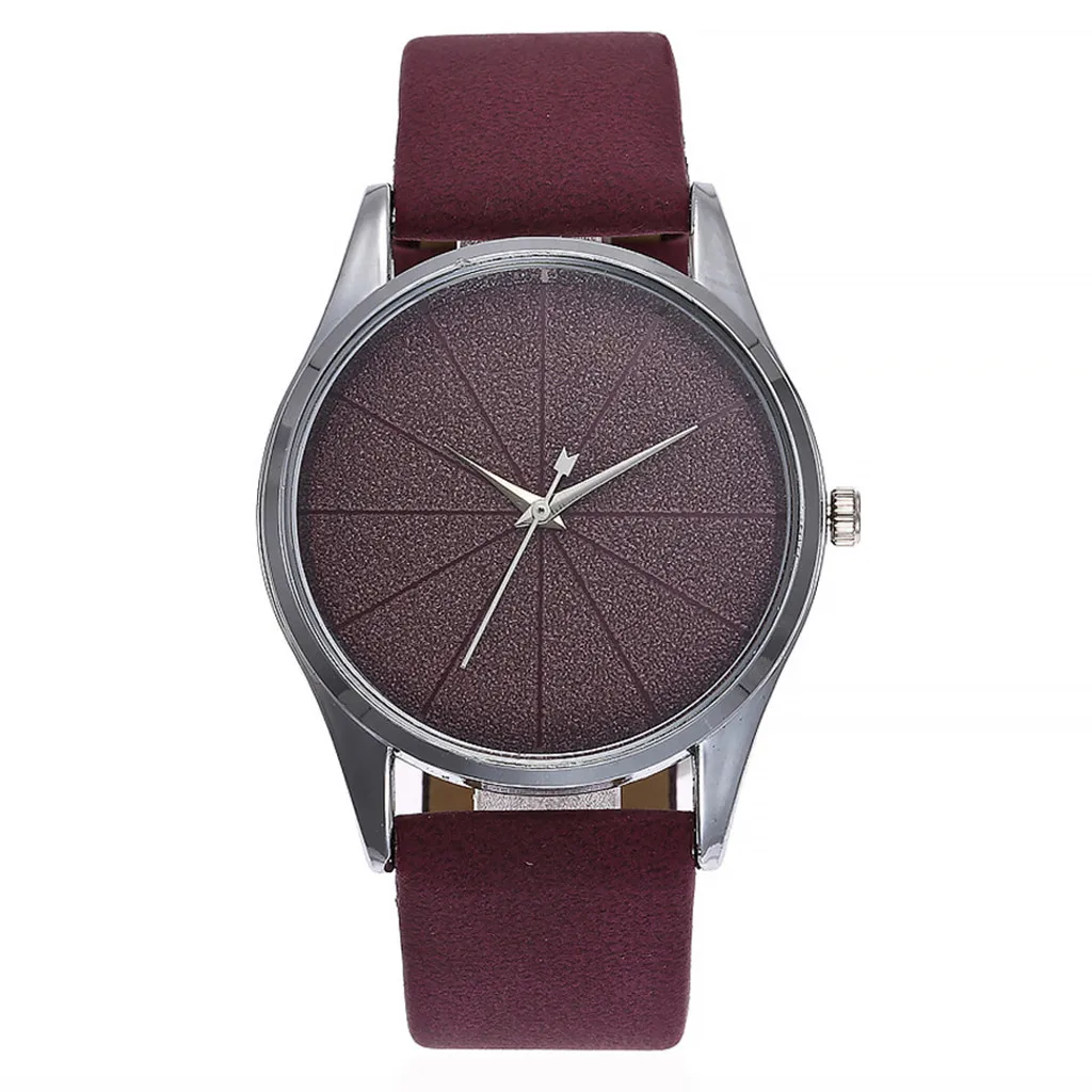 Часы мужские модные с кожаным ремешком | Наручные часы