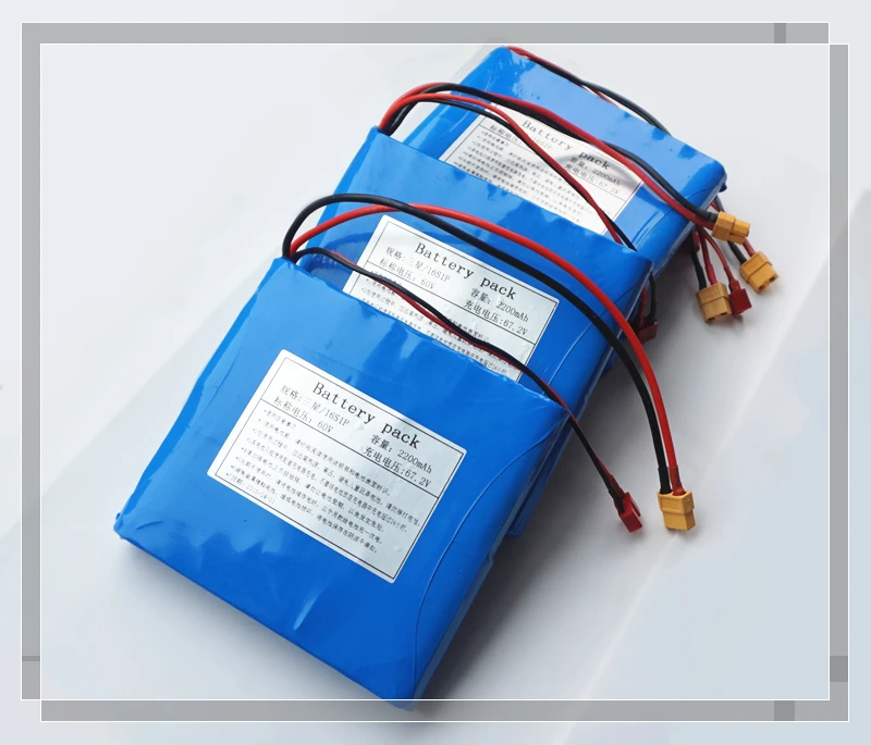 Для SAMSUNG 60V 132WH динамическая литий-ионная аккумуляторная батарея 2200mAh для электрических unicycles, электронные скутеры банки питания