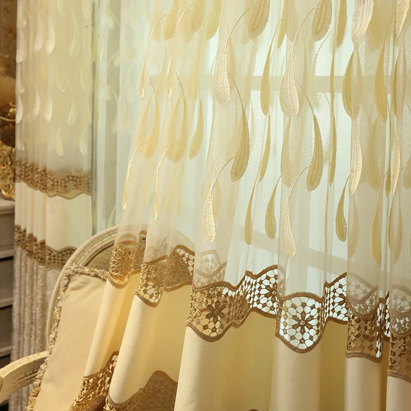 Высококачественные водорастворимые декоративные шторы из синели в европейском