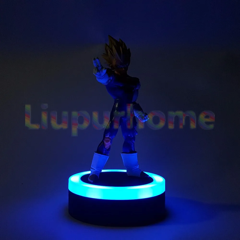 Жемчуг дракона Z злой Вегета Led ночник база аниме Жемчуг дракона Z DBZ Сон Гоку Светодиодная лампа Рождественский Декор Lampara Led
