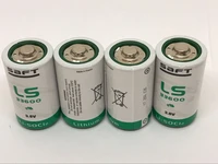 6pcslot brand new original france saft ls33600 ls 33600 size d 3 6v lithium battery non rechargeable ls33600 plc batteries
