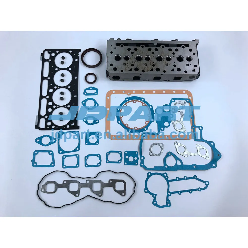 Новый V2203 голые цил головы и полный комплект прокладок для BOBCAT S150 Kubota V2203|Поршни