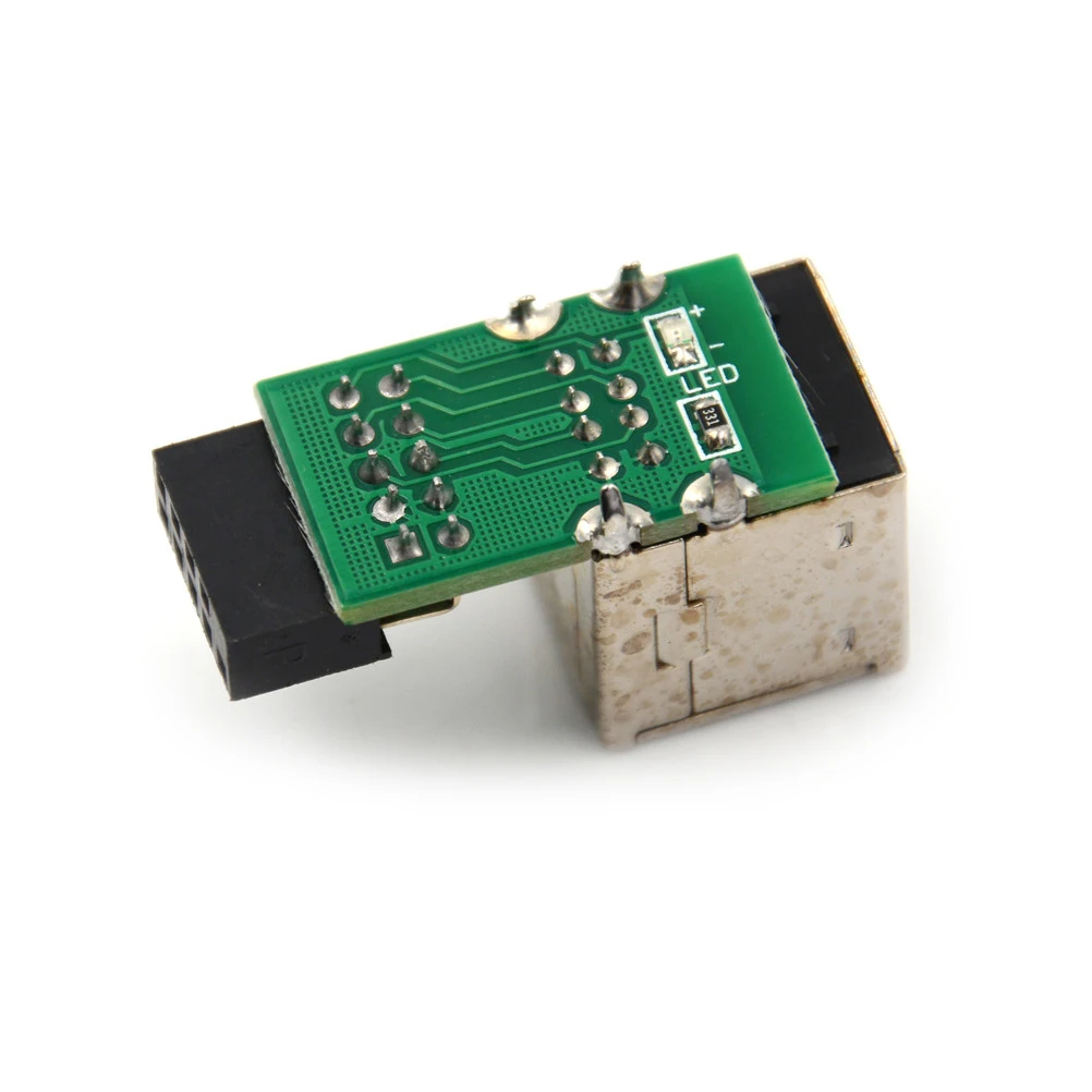 ПК Хост корпус Внутренняя Материнская плата USB 2 0 9 pin к Порт A женский сплиттер