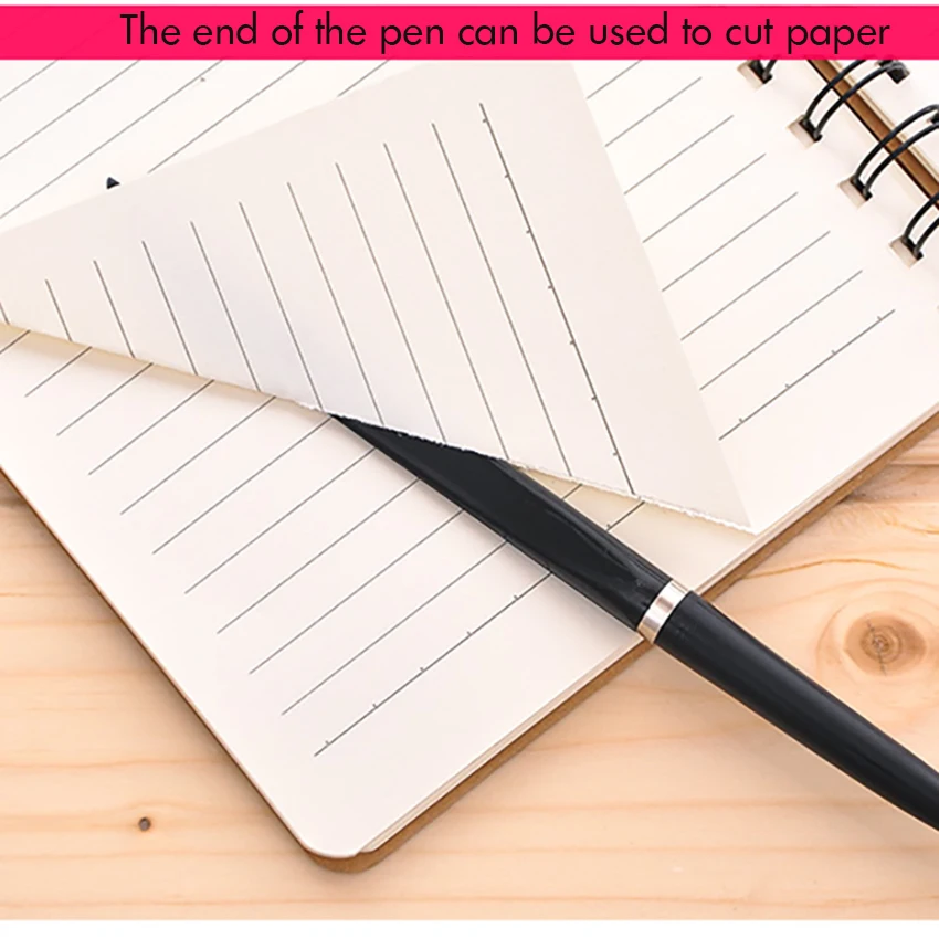 Шариковая ручка с ножом и хвостом стержень 0 5 мм синие чернила для письма отлично