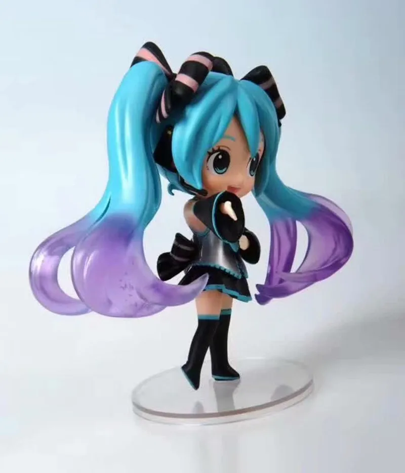 Qposket Cute Big Eyes Hatsune Miku Doll Crystal Kawaii Figures Models Toys | Игрушки и хобби