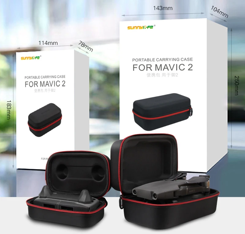 Новое поступление Sunnylife мини общая Портативная сумка маленький чехол для DJI MAVIC 2 PRO/для MAVIC 2 ZOOM для DJI Drone Flight UAV