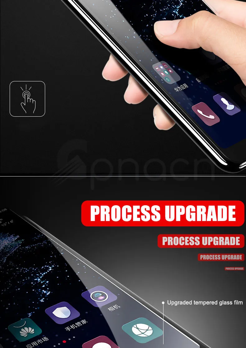 3D стекло для huawei P20 Pro Lite Plus защита экрана закаленное стекло для huawei P Smart Nova 3E защитная Пленка чехол