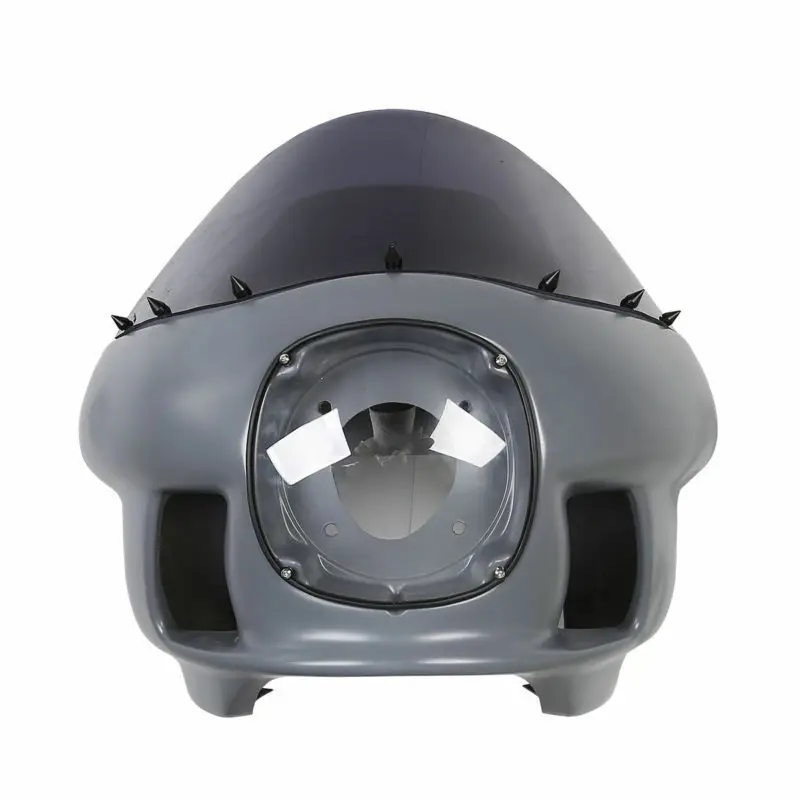 Мотоциклетная передняя фара 7 дюймов верхняя обтекатель лобовое стекло для Harley