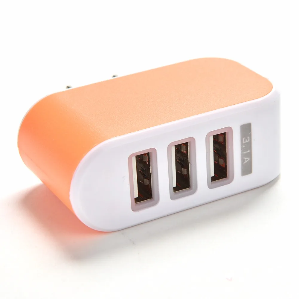 Тройное зарядное устройство с 3USB портами 3 1 А шт.|Зарядные устройства для