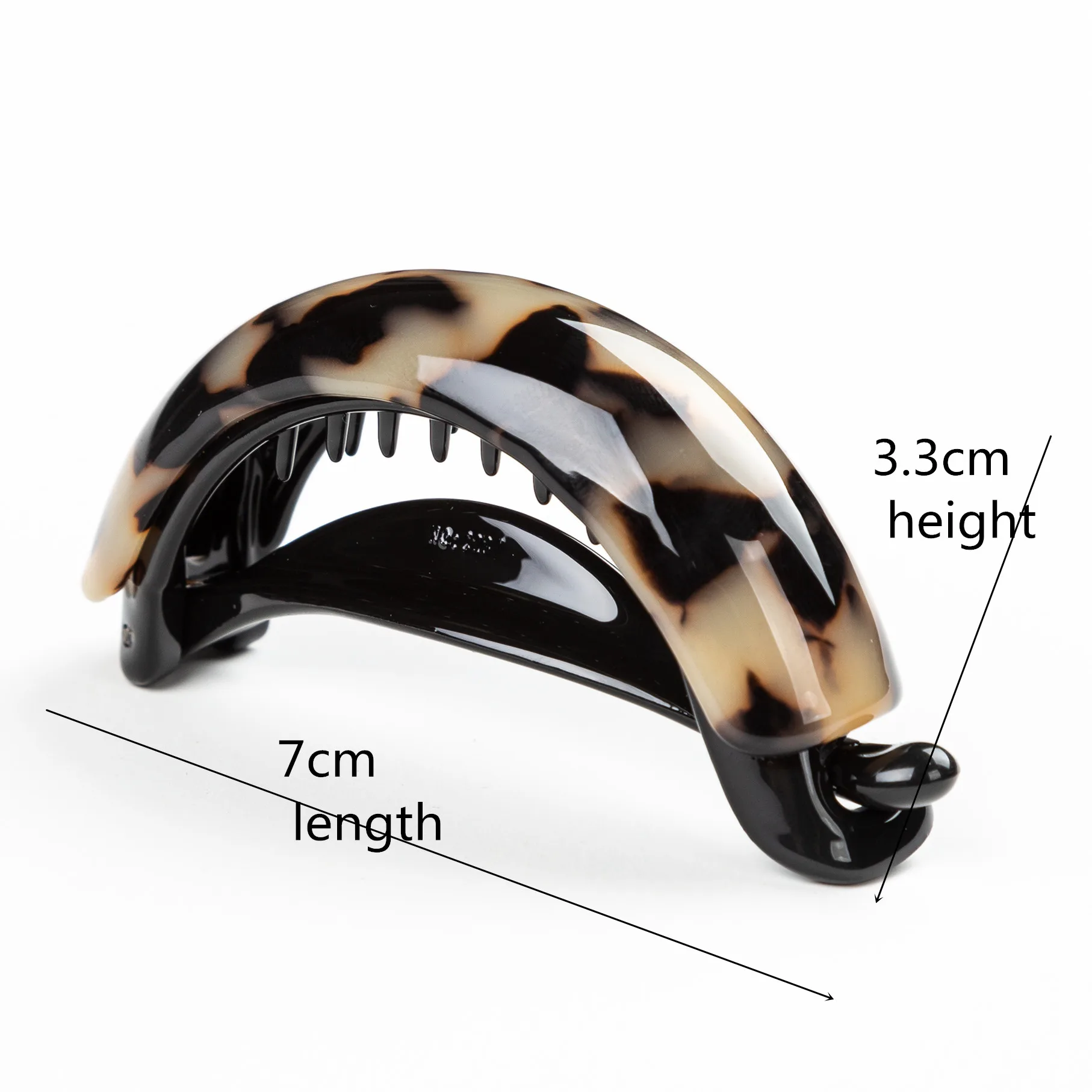 Yinminez заколки из ацетата заколка-пряжка для волос девочек заколка аксессуары 7 см