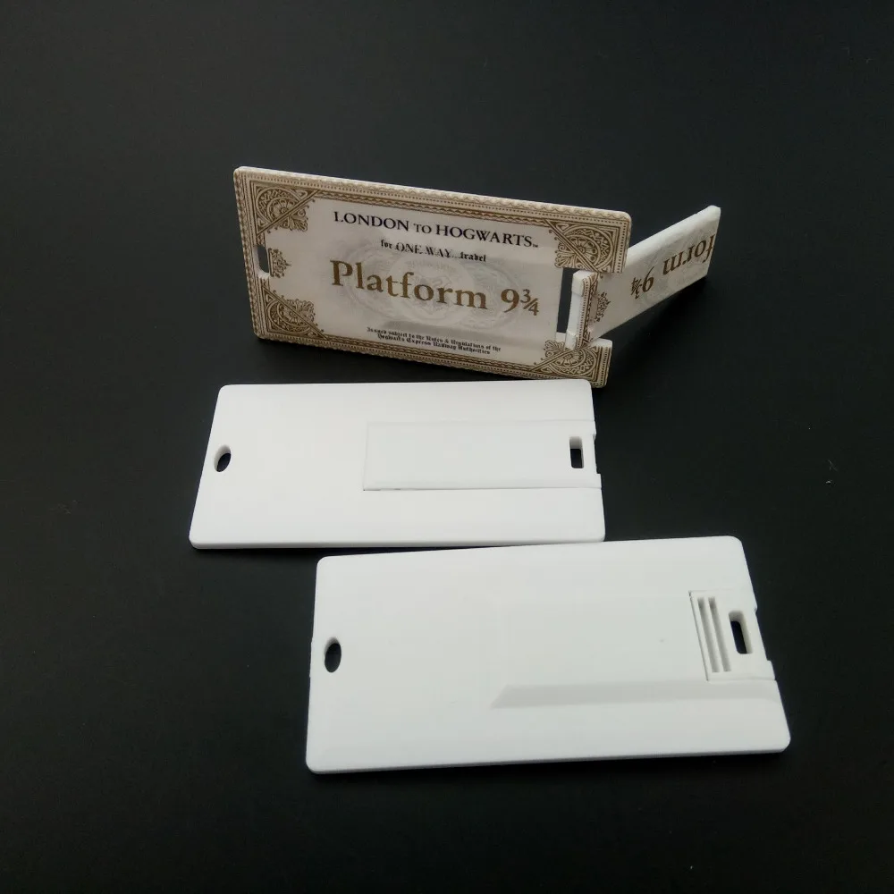 Exuanck 60*30 мм мини пластиковая белая кредитная карта Usb 2 0 флеш накопители 4 ГБ 8 16 32