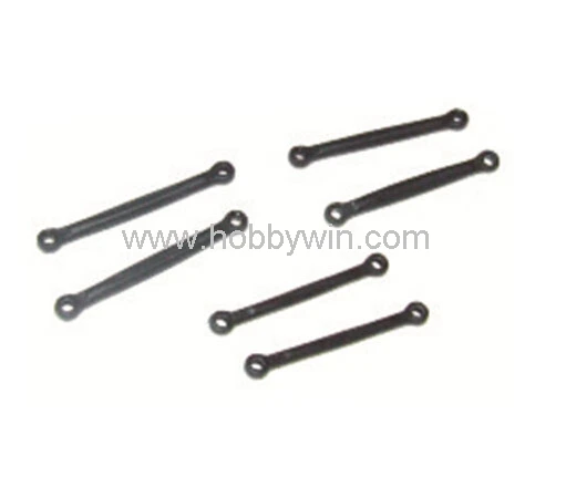 

HBX part 16023 Front Upper Linkage Set Rear Upper Linkage Set Steering Linkage Set for 1/16 RC Buggy Car Truck
