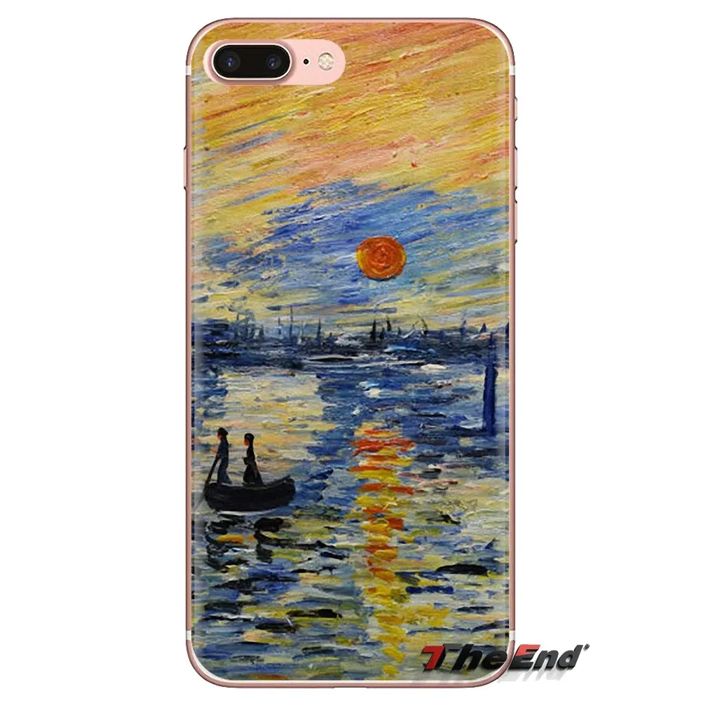 Мягкие прозрачные чехлы для iPod Touch Apple iPhone 4 4S 5 5S SE 5C 6 6S 7 8 X XR XS Plus MAX Claude Monet Impressionism |